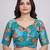 Ready to wear embroidered saree blouse