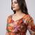 Designer padded blouse with embroidery work