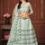Women Embroidered Semi-Stitched Lehenga & Unstitched Blouse with Dupatta