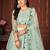 Women Embroidered Semi-Stitched Lehenga & Unstitched Blouse with Dupatta