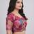 Traditional embroidered blouse for saree