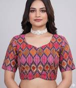 Stylish wedding special embroidered blouse