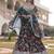 Printed Sequinned Semi-Stitched Lehenga & Unstitched Blouse With Dupatta