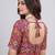 Stylish wedding special embroidered blouse
