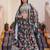 Printed Sequinned Semi-Stitched Lehenga & Unstitched Blouse With Dupatta