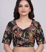 Latest designer saree blouse for women