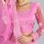 Embroidered Thread Work Semi-Stitched Net Lehenga & Blouse With Dupatta