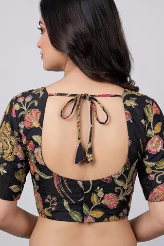 Latest designer saree blouse for women