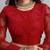 Embroidered Thread Work Semi-Stitched Net Lehenga & Blouse With Dupatta