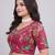 pink color embroidered blouse 36 to 42