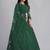 Embroidered Thread Work Semi-Stitched Net Lehenga & Blouse With Dupatta