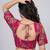 pink color embroidered blouse 36 to 42