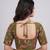 Elegant sweetheart neck saree blouse
