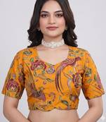 Heavy embroidery ethnic wear blouse