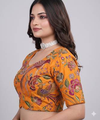 Heavy embroidery ethnic wear blouse 2