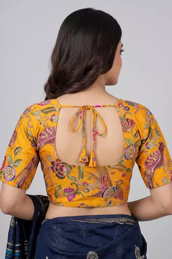 Heavy embroidery ethnic wear blouse