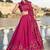 Embroidered Sequinned Semi-Stitched Lehenga & Unstitched Blouse With Dupatta