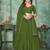 Embroidered Semi-Stitched Lehenga & Unstitched Blouse With Dupatta