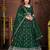 Embroidered Sequinned Semi-Stitched Lehenga & Unstitched Blouse With Dupatta