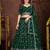 Embroidered Sequinned Semi-Stitched Lehenga & Unstitched Blouse With Dupatta