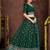 Embroidered Sequinned Semi-Stitched Lehenga & Unstitched Blouse With Dupatta
