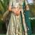 Embroidered Satin Semi-Stitched Lehenga & Unstitched Blouse & Dupatta