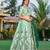 Embroidered Sequinned Satin Semi-Stitched Lehenga & Unstitched Blouse & Dupatta
