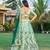 Embroidered Sequinned Satin Semi-Stitched Lehenga & Unstitched Blouse & Dupatta