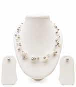 Real pearls designer necklace set