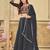 Printed Thread Work Semi-Stitched Lehenga & Unstitched Blouse With Dupatta