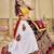 Embroidered Thread Work Semi-Stitched Lehenga & Unstitched Blouse With Dupatta