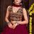 Floral Embroidered Semi-Stitched Lehenga & Unstitched Blouse With Dupatta