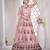 Women Embroidered Semi-Stitched Lehenga With Unstitched Blouse & Dupatta