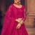 Embroidered Thread Work Semi-Stitched Lehenga & Unstitched Blouse With Dupatta