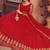 Embroidered Thread Work Semi-Stitched Lehenga & Unstitched Blouse With Dupatta
