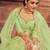 Embroidered Thread Work Semi-Stitched Lehenga & Unstitched Blouse With Dupatta