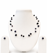 Real pearls designer necklace set
