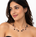 Real pearls designer necklace set