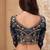 Teal Blue Soft Silk Sequins embroidery Work A Line Lehenga With Zarkan work Partywear Lehenga For Bridal & Siders