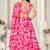 Printed Semi-Stitched Lehenga & Unstitched Blouse With Dupatta