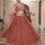 Embroidered Thread Work Semi-Stitched Lehenga & Unstitched Blouse With Dupatta
