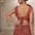 Embroidered Thread Work Semi-Stitched Lehenga & Unstitched Blouse With Dupatta