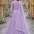 Embroidered Thread Work Semi-Stitched Lehenga & Blouse With Dupatta