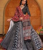 Printed Ready to Wear Lehenga & Blouse With Dupatta