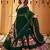 Embroidered Thread Work Semi-Stitched Lehenga & Blouse With Dupatta