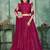 Embroidered Thread Work Semi-Stitched Lehenga & Unstitched Blouse With Dupatta