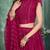 Embroidered Thread Work Semi-Stitched Lehenga & Unstitched Blouse With Dupatta