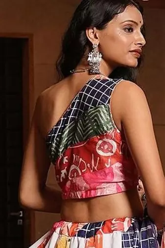 Printed Ready to Wear Lehenga & Blouse With Dupatta