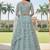 Embroidered Thread Work Semi-Stitched Lehenga & Blouse With Dupatta