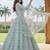 Embroidered Thread Work Semi-Stitched Lehenga & Blouse With Dupatta